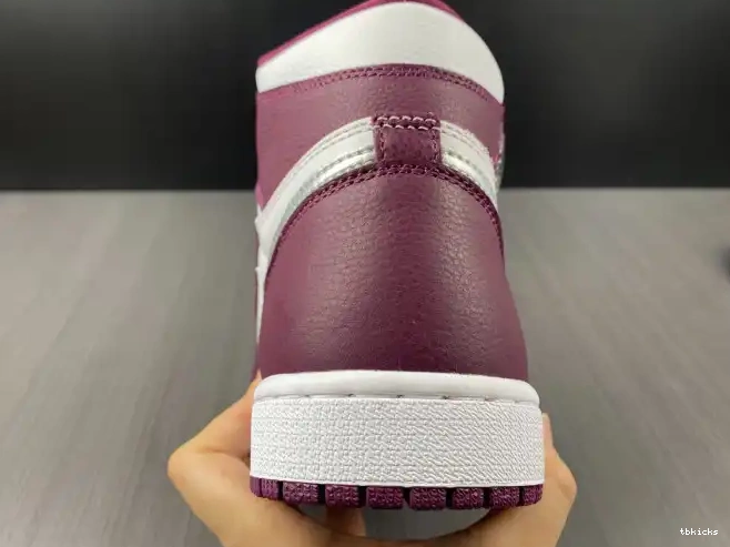 Rep TB Bordeaux OG High 1 Jordan Air 555088-611 0507